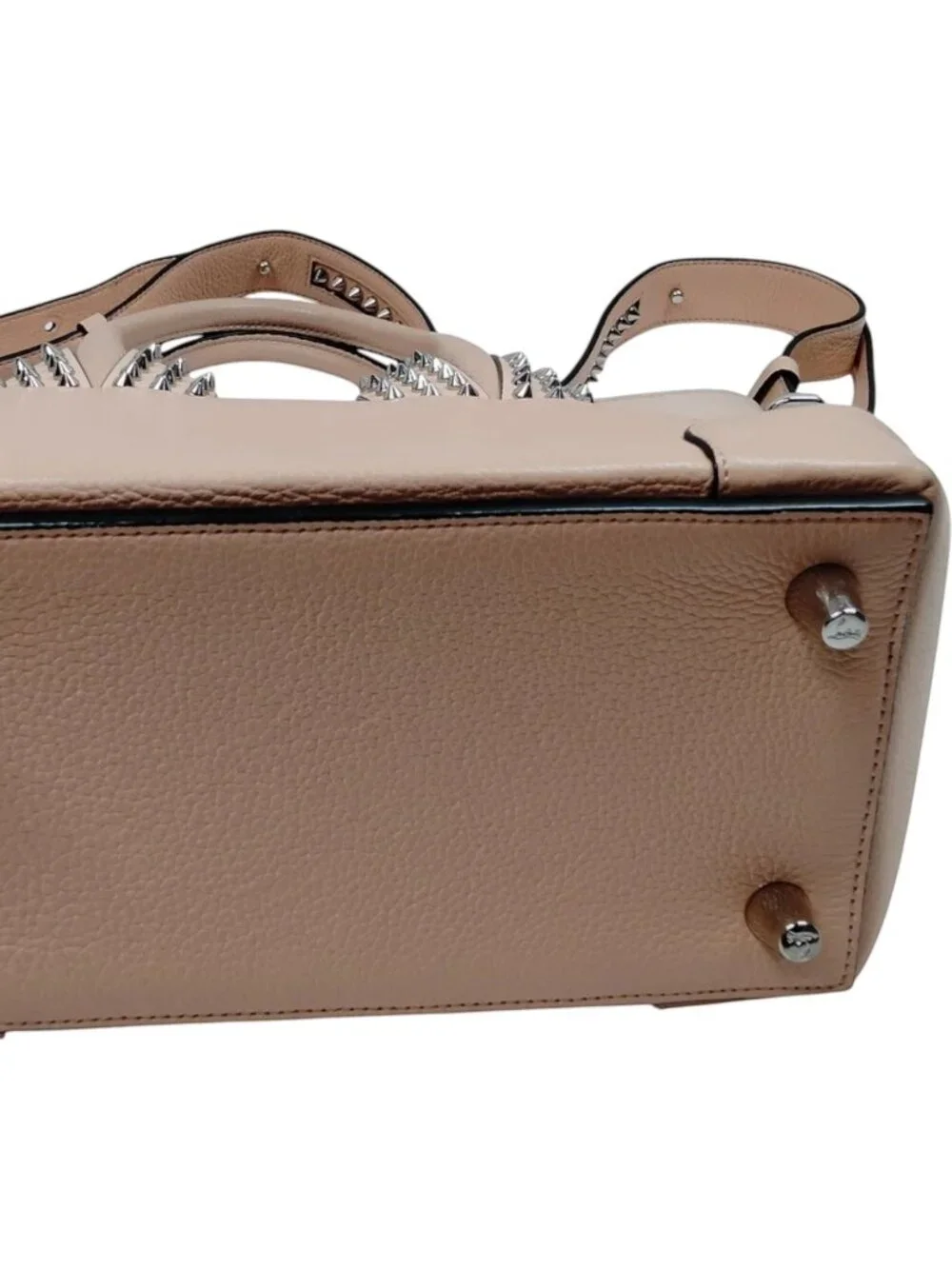 (S6) Christian Louboutin Crossbody Bag Pink Leather